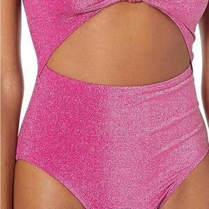 BCBG Pink One Piece NWT